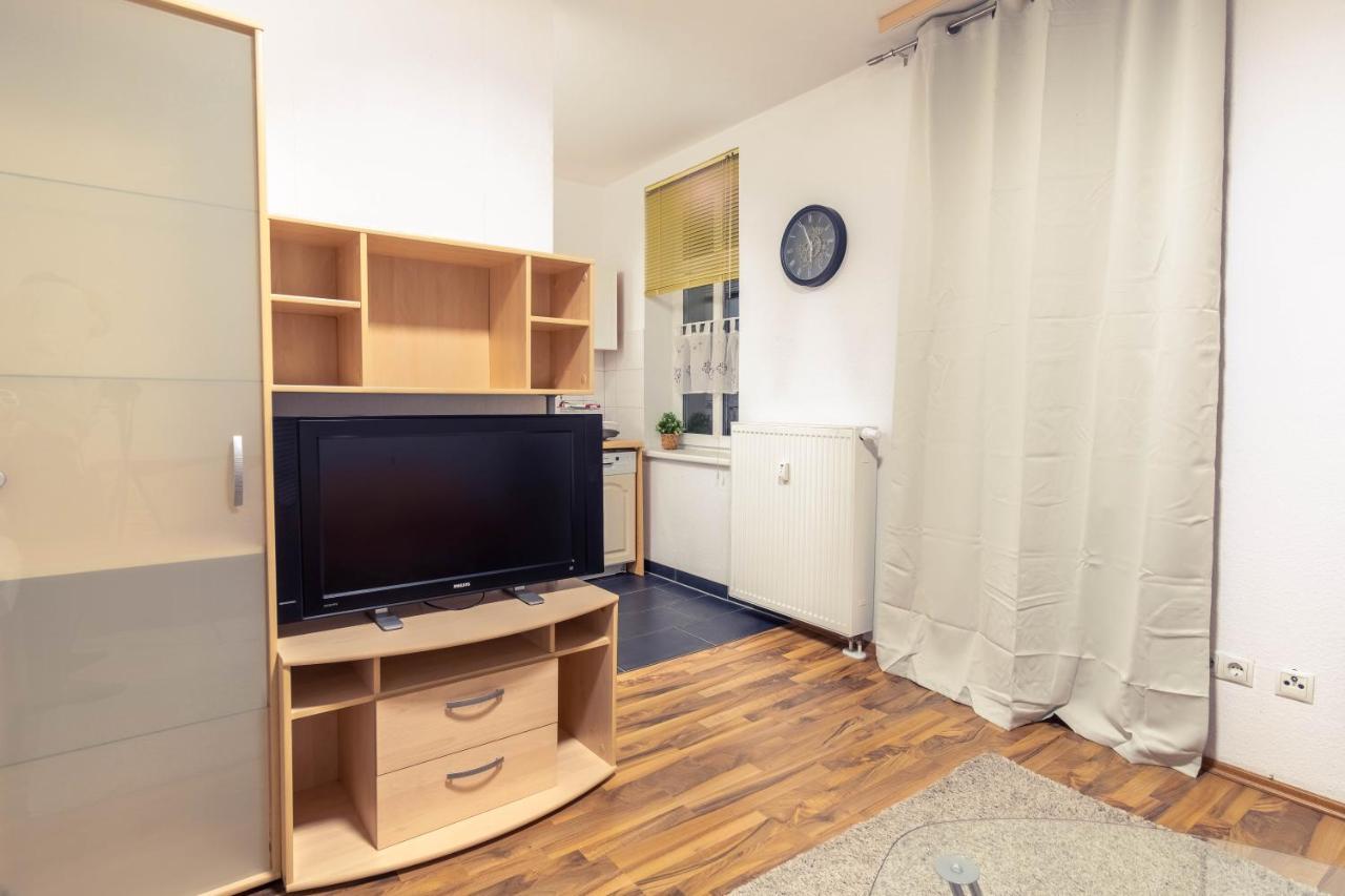 Balkon, Waschmaschine, Tv, Einzelbetten, Nahe Voelkerschlachtsdenkmal Leipzig Exterior foto